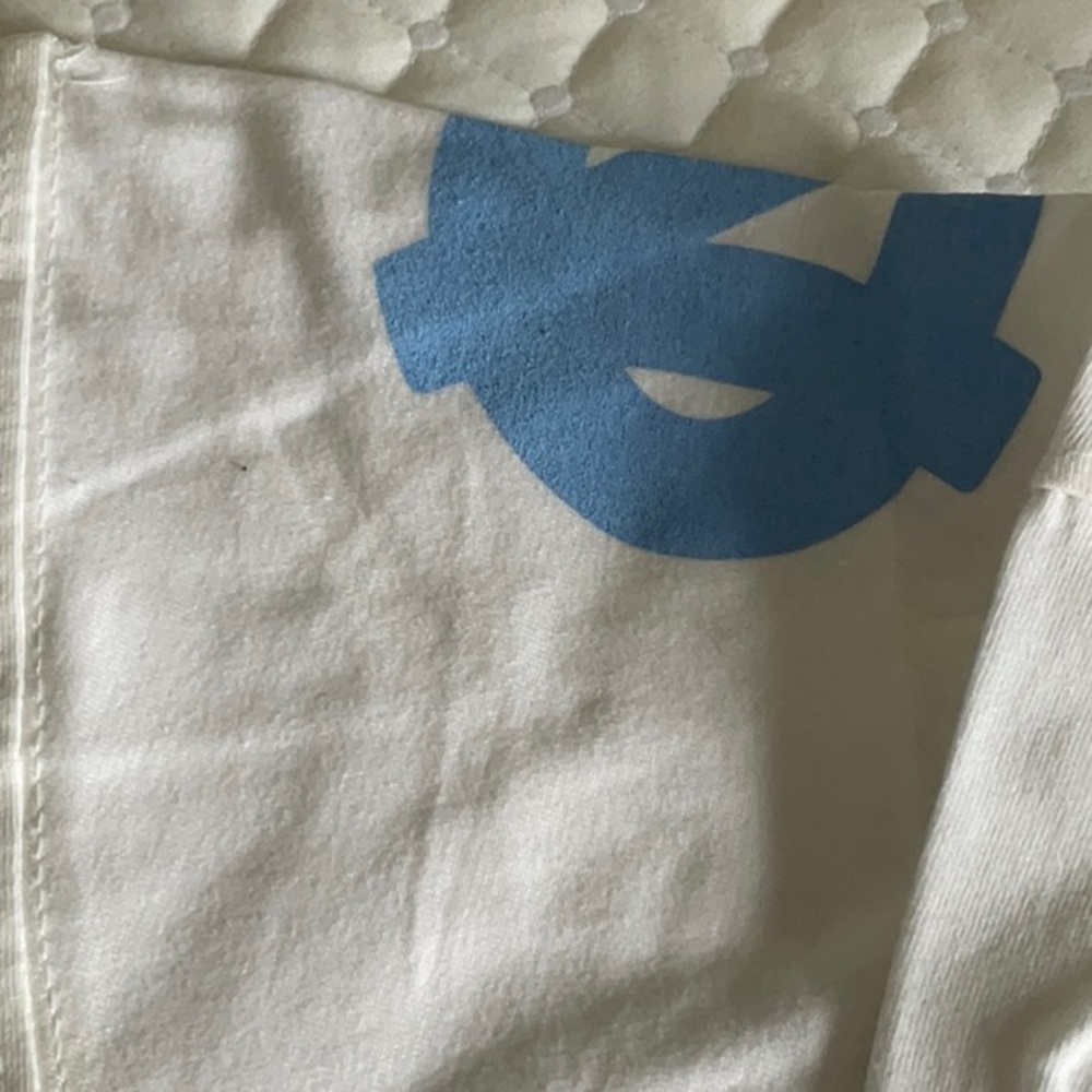 Carolina White Long Sleeve Logo Tee - Picture 3 of 11